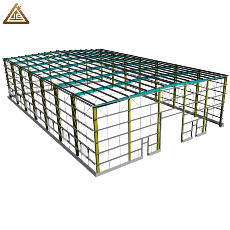 Prefab Metal Building Warehouse Manufacturers Hall Frame Prefabricated Steel Structures Shed