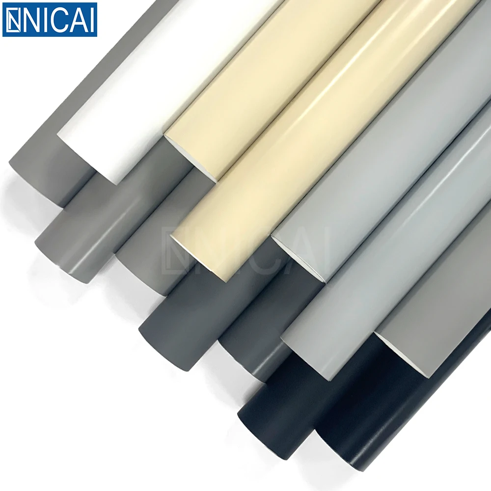 NICAI Stickers Roll Self Adhesive Car Vinyl Wrap Three Layers Matte Vinyl Air Bubble Free Car Wrap Film