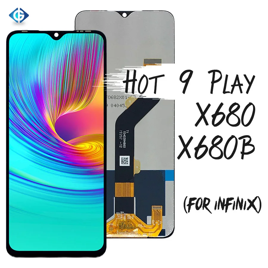 for Infinix Hot 9 Play Mobile Phone LCD Screen for Infinix X680 Display for Infinix Hot 9 Play LCD