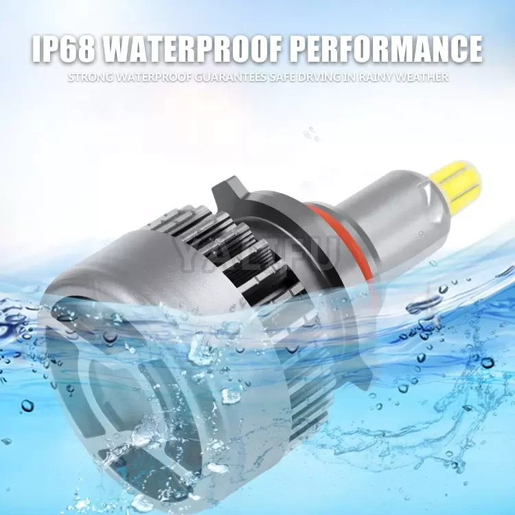 Wholesale Auto 2020 new model 360 degree 6000K 6500k H3 H7 9005 9006 car  LED headlight for all cars