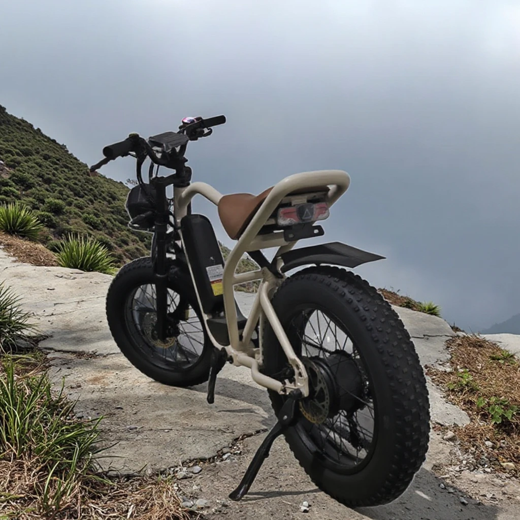 Электрический Снежный велосипед AOVO V3: 7 скоростей Shimano двигатель 52V/750W аккумулятор 16Ah шины 20x4 0 гидравлические тормоза [EU Dropshipping] OEM