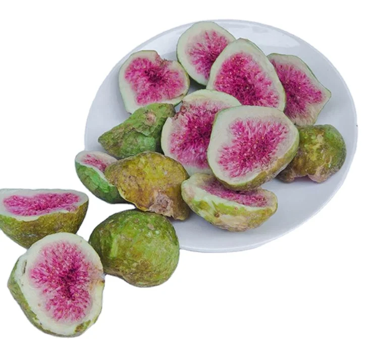 
frozen fig fruit healthy sweet crisps snacks dehydrated fruit freeze dried diced fig fruit 
