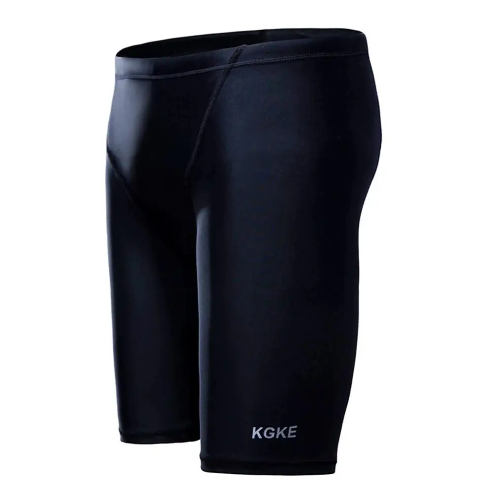 Мужские плавки от KGKE, нейлоновые мужские глушители, купальник, плавки, Короткие Длинные боксеры
