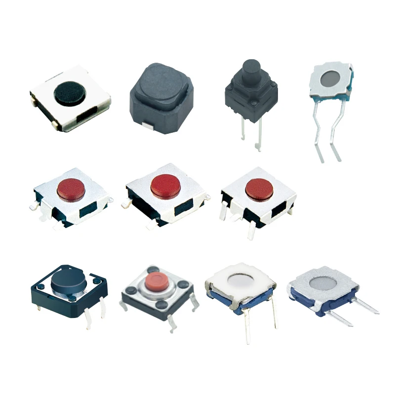 7X7 250gf micro action 6 pin smd smt tact switch