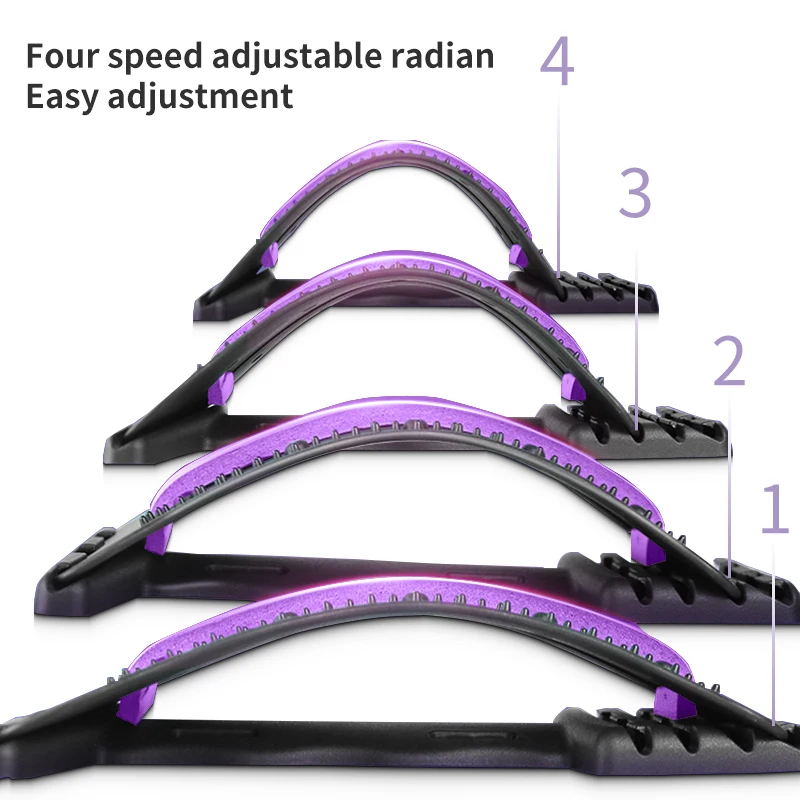 Back Massager Stretcher Equipment Massage Tools Massageador Magic Stretch Fitness Lumbar Support Relaxation Spine Pain Relief