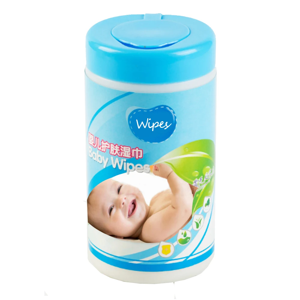 Water Wipes Original Eco-friendly Easy Carrying Baby Care Wet Wipes With Canister, 99.9% water