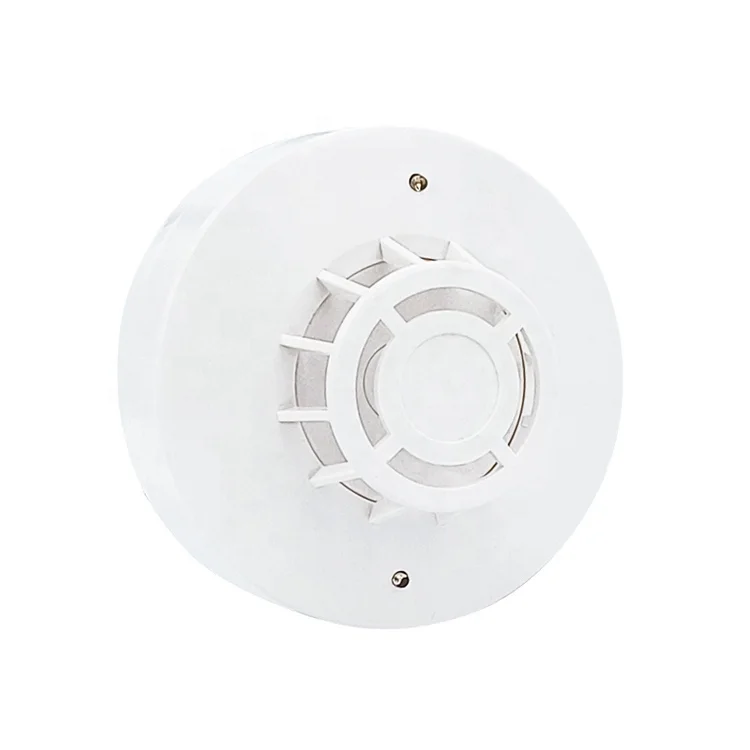 Factory CE Certified Conventional Heat Detector with LED Light Alarm System