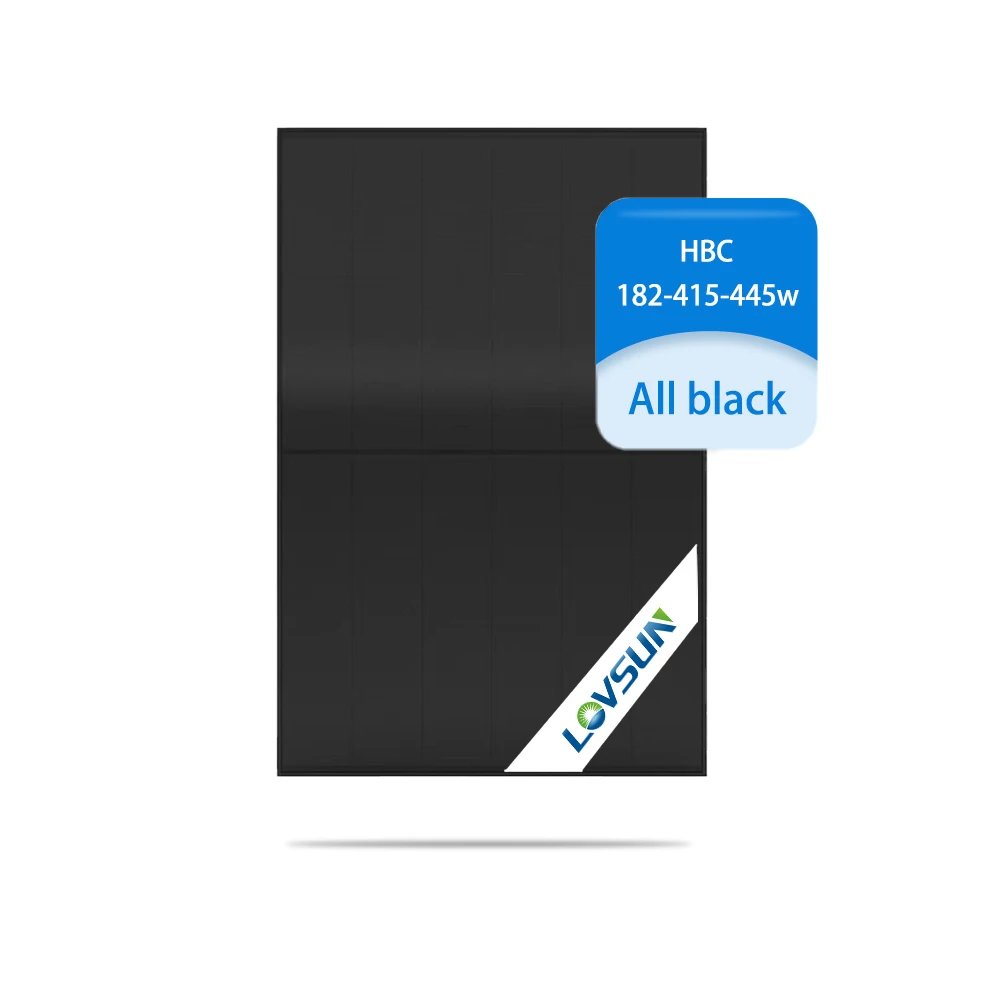 ODM/OEM Mono Solar Outdoor Panels 420w Full Black PV Panels Photovoltaic EU Solar Panels Wholesale