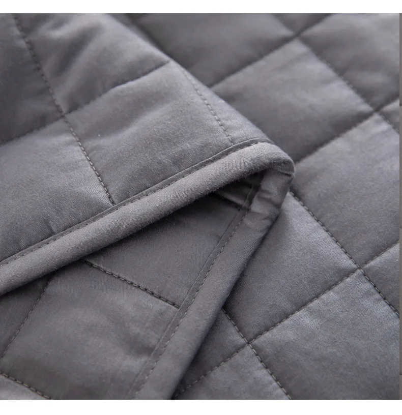 12lbs/15lbs/20lbs/25/30lbs Cotton Heavy Blanket Bamboo Adult Kids Weighted Blanket