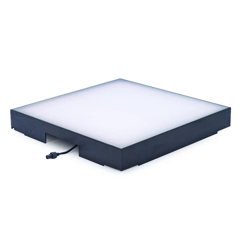 Illuminated Dance Floor DMX 512  Dj Lighting  Portable Led White Light Dance Floor Custom Led Dance Floor Panels