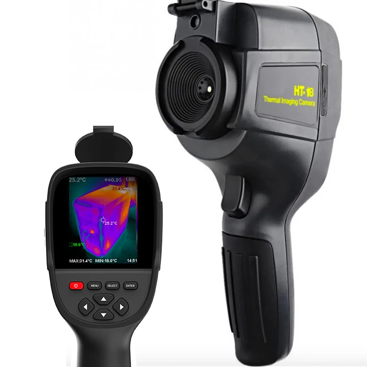 HT-18 thermography thermo detector Industrial infrared thermal camera prices 220*160 Resolution Imager