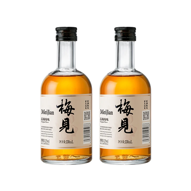 Meijian green plum wine plum wine 12 degrees 150ml x 1 bottle of fruit wine with high value and low degree of slightly drunk