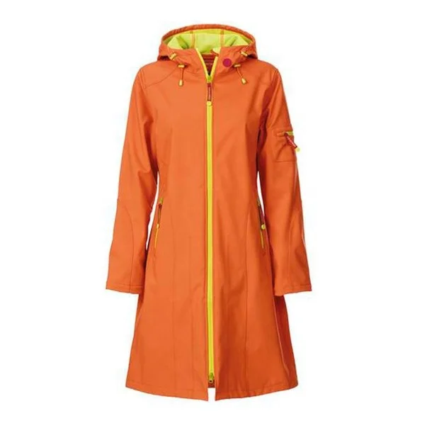 Hot Sale Custom Logo Waterproof Raincoat for Men Women Rainsuit Long jacket with Hood