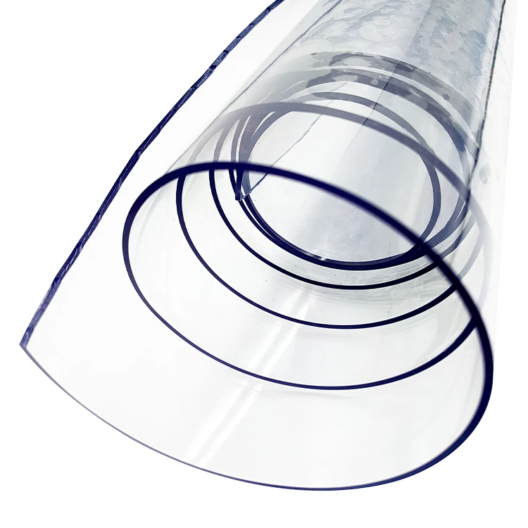 Pvc Soft Flame film Retardant super Transparent Sheet Pvc High clear Pvc Roll Flexibility
