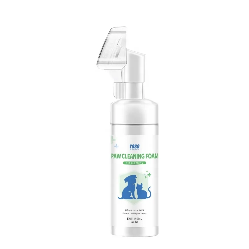 150 ML Ultimate Pet Pampering: Silky Smooth Paw Cleansing Foam Pet Pristine Elegance: Luxurious Cleansing Foam for Paws