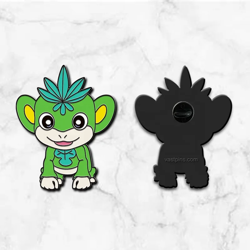 Wholesale Palworld Game Lamball Custom Made Logo Anime Design Gold Metal Soft Enamel Lapel Pin Custom for Hats