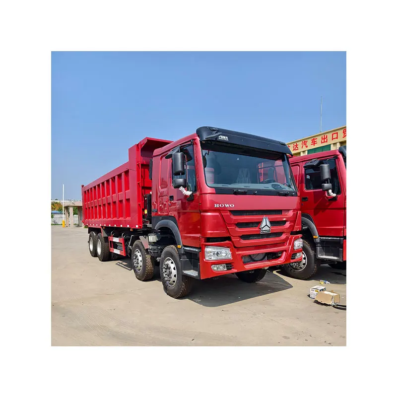 Sinotruk Howo dump truck 6x4 371 HP 50 tons 10 tire factory uses heavy dump truck diesel