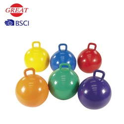Wholesale PVC Custom Skip Jumping Ball with Pump for Children