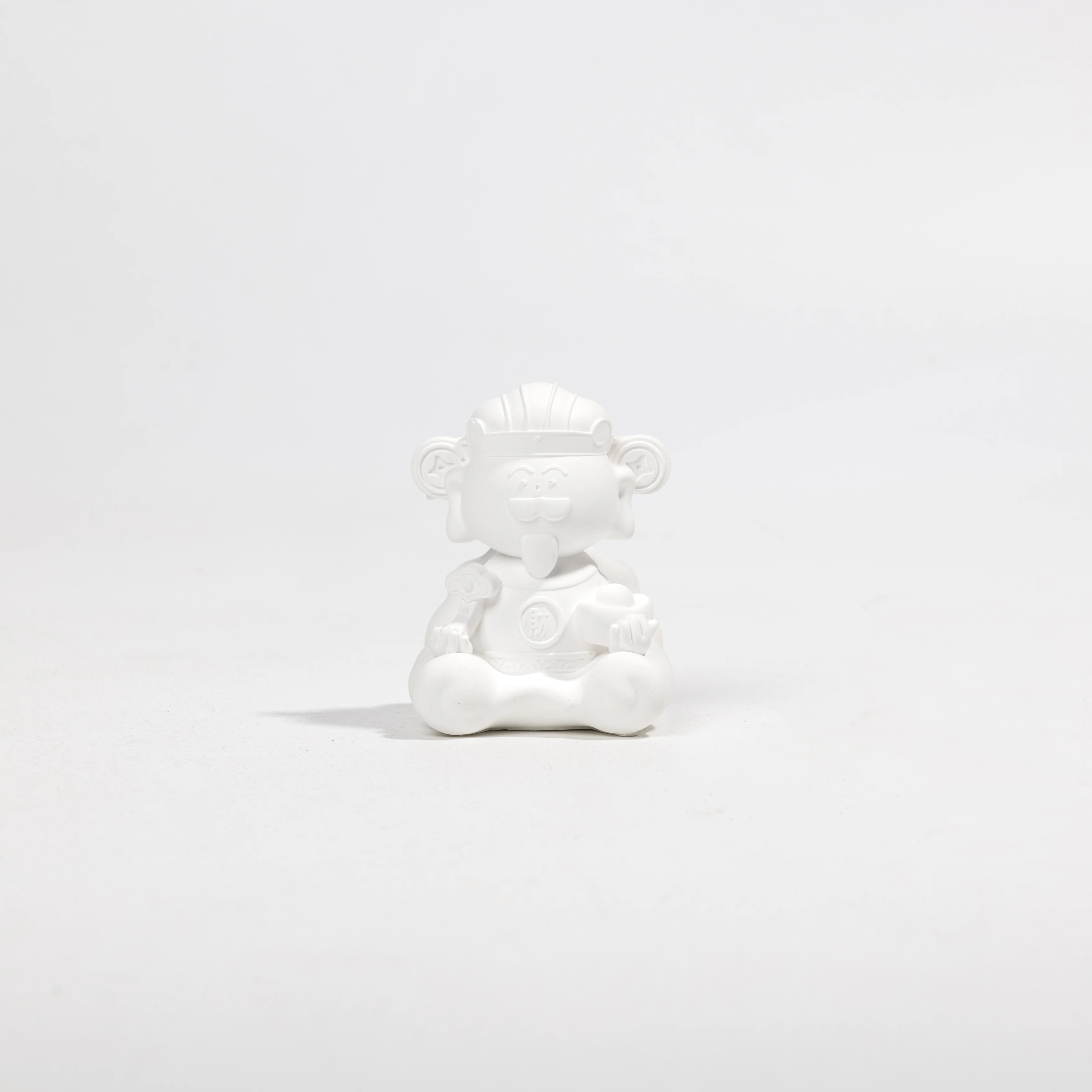 new crafts toy,mini plaster figures doll-God of Wealth diy art painting ornaments toy kit, drawing education toy kit for kids
