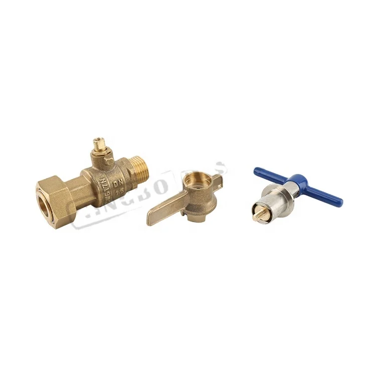 BWVA ISO certification good market water meter lock valve with key