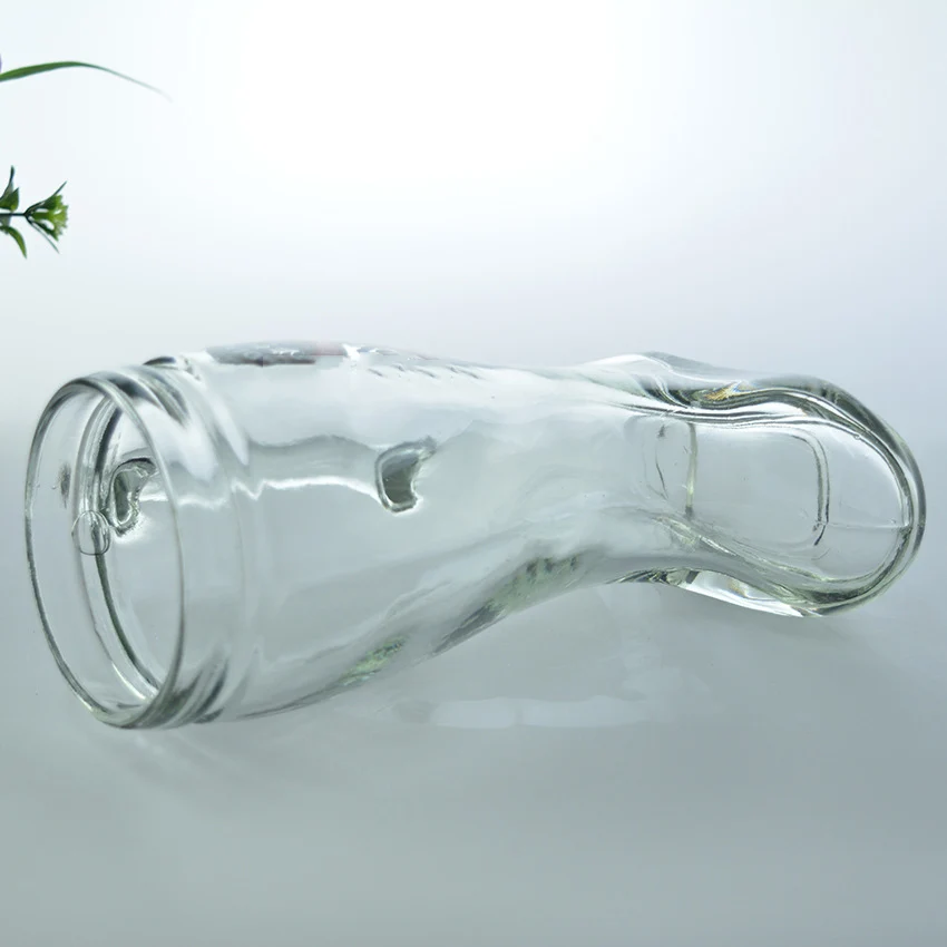 boot shaped Beer glass jar shoe cup 600ml/1L handle German Glass Steins Boot Beer Glass