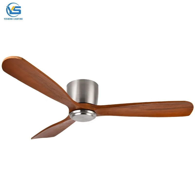 LED Ceiling Fans With Remote Modern Ceiling Indoor Fan Decorative Smart Remote Control  Wooden Ceiling Fans With Light