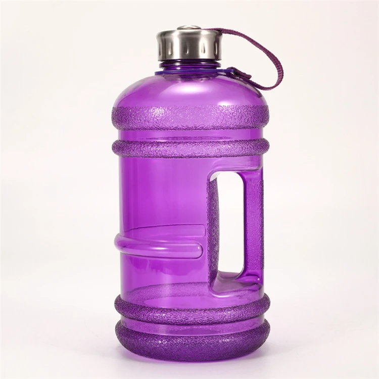 Hot Sale 2.2L Portable Fitness Sports PETG Water Bottle With Ropes