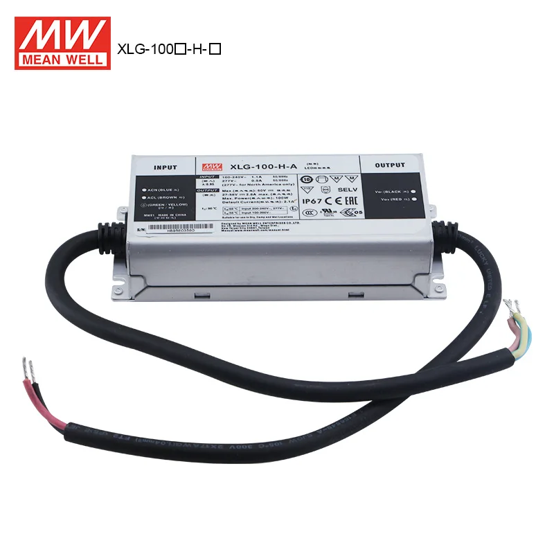 Mean well  XLG-100-H-DA2 100W Constant pOWER Mode 2100mA LED Driver