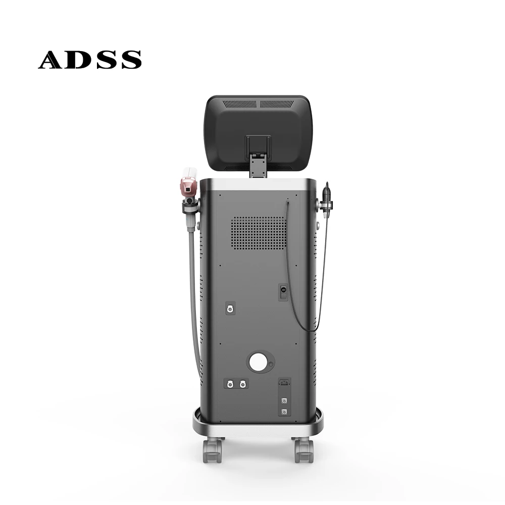 ADSS 808nm Laser Diode Alexandrite Laser 755 808 1064 Permanent Diode Laser Hair Removal Machine
