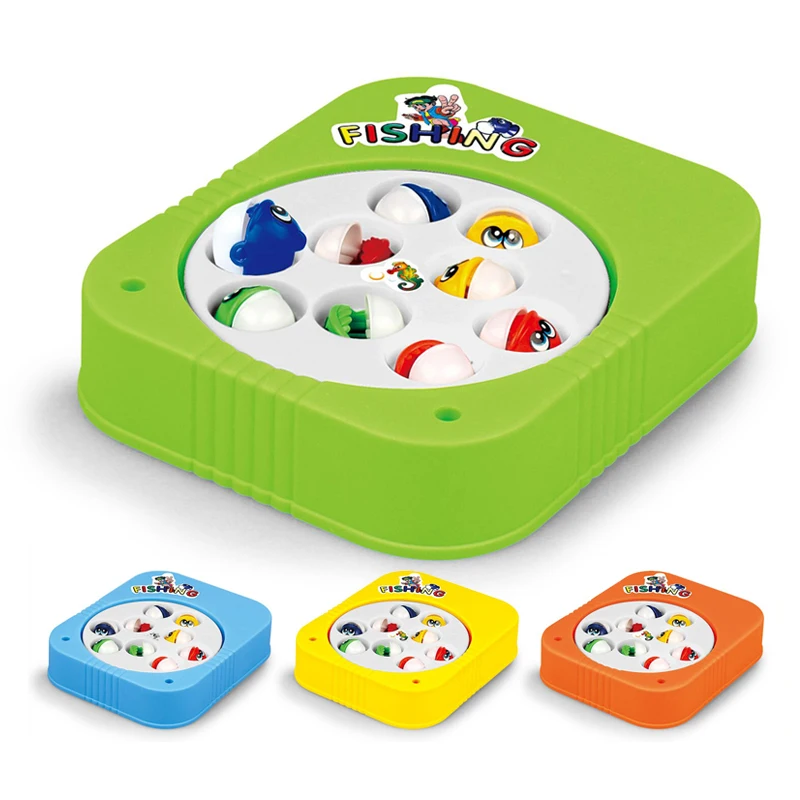 Забавные Обучающие игрушки B/O, электрическая рыболовная игра, игрушки для детей на заказ