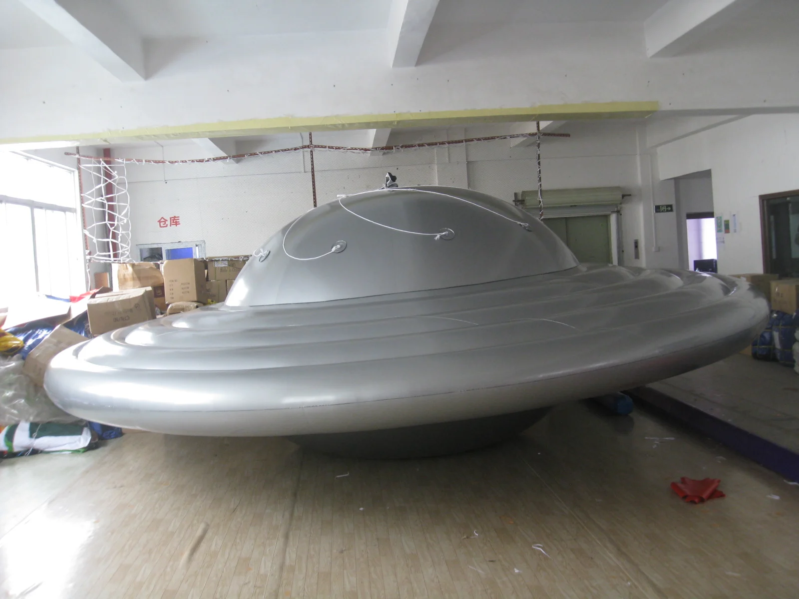 Outdoor Advertising Inflatable UFO Balloon Custom Inflatable UFO Helium Flying Saucer Balloon for Parade Party Event