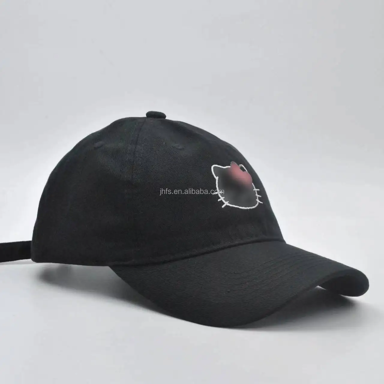 J&H 2023 hot sale denim embroidery hats snapback baseball cap women and men trucker hats fashion ripped sports tops