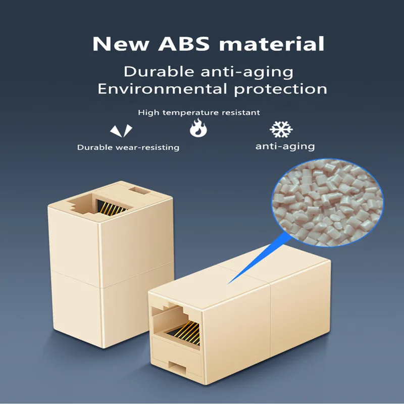 Лидер продаж сетевой переходник RJ45 Женский удлинитель LAN