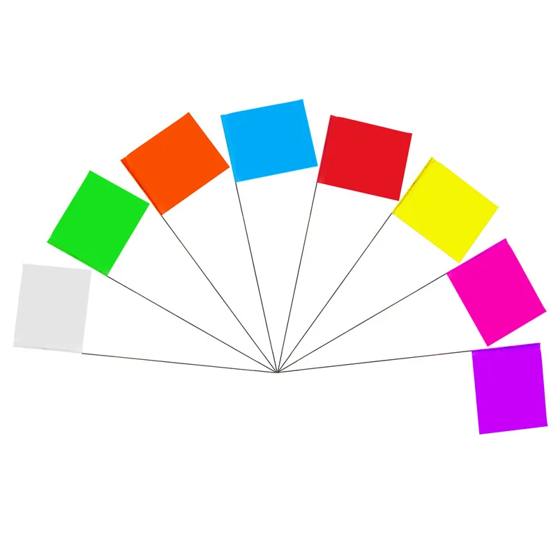 Factory Direct Sales Custom Logo Size Low Price Survey Flagging Marker Tape Flags