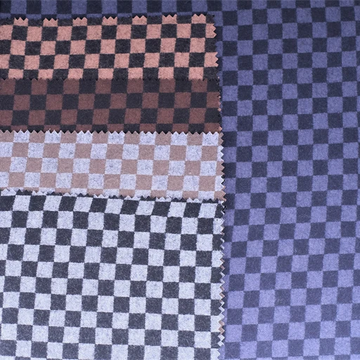 Новое поступление 2021, модная Роскошная итальянская кашемировая ткань, мериносовая шерсть в клетку, вискозная смешанная ткань для пальто