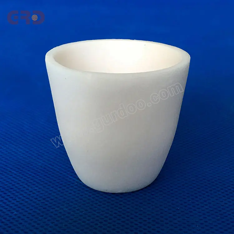 Refractory alumina corundum ceramic crucible for lab