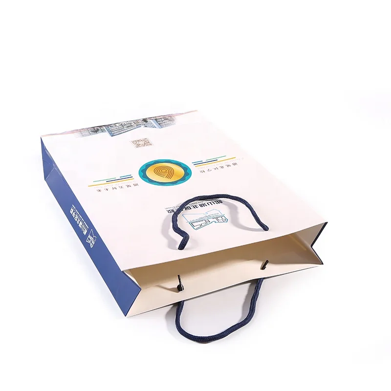 
Wholesale custom printed luxury shopping gift paper bags 