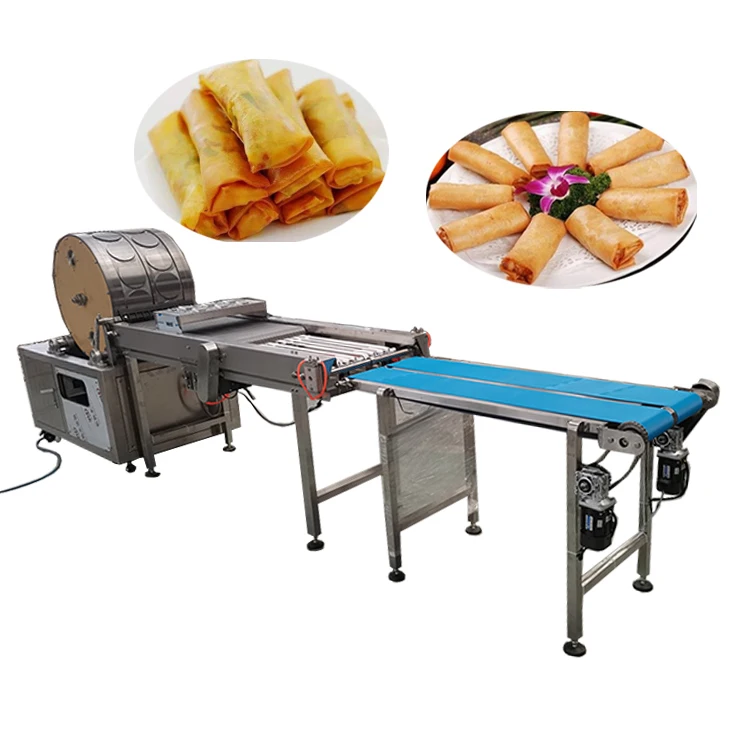 Hot Sale Tortilla Production Line Spring Roll wraps Making Machine Grain Product Making Machine