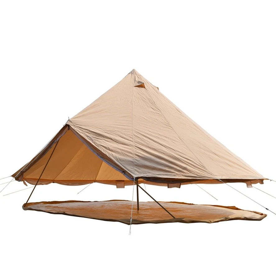 YIRABBIT outdoor canvas bell tent two door canvas bell tent for sale