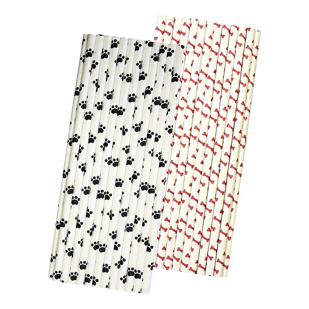 China Factory Wholesale Disposable Paper Straws for Drinking Good Quality Paper Coffee Straws New Design Paper Straws