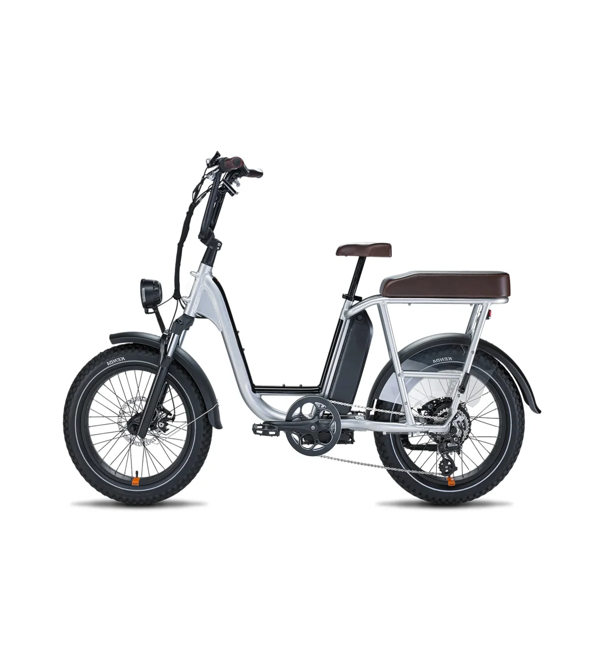 All-In on Comfort Thick and comfortable soft saddle e bike 20 inch wheel size e bike