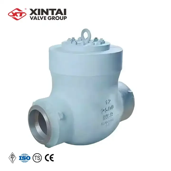 H61Y-2500LBC 12inch big size high pressure Welded WC9 check valve