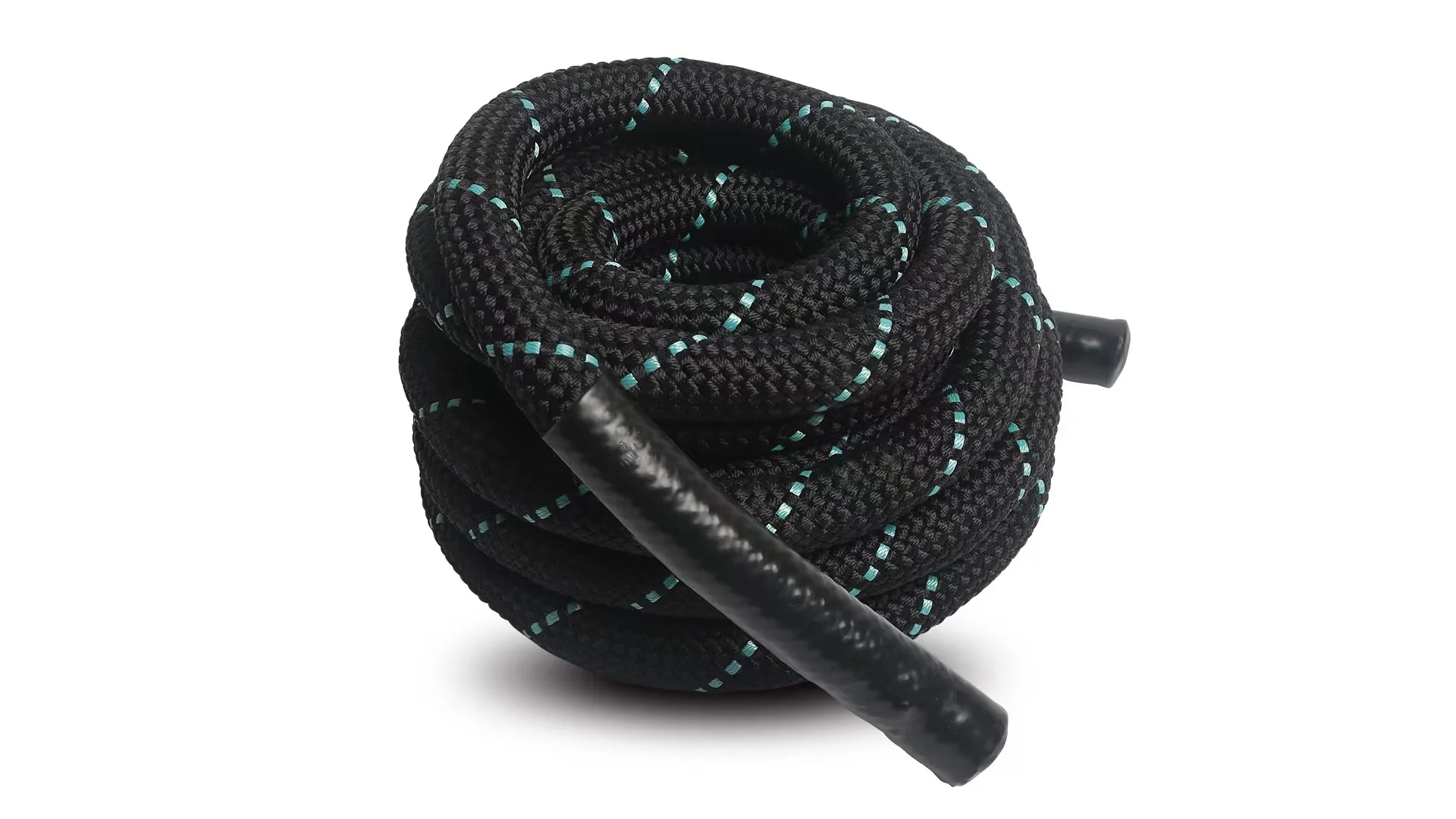 Climbing Ropes with Carabiner Eyehook Core Strength Power Hemp Rope