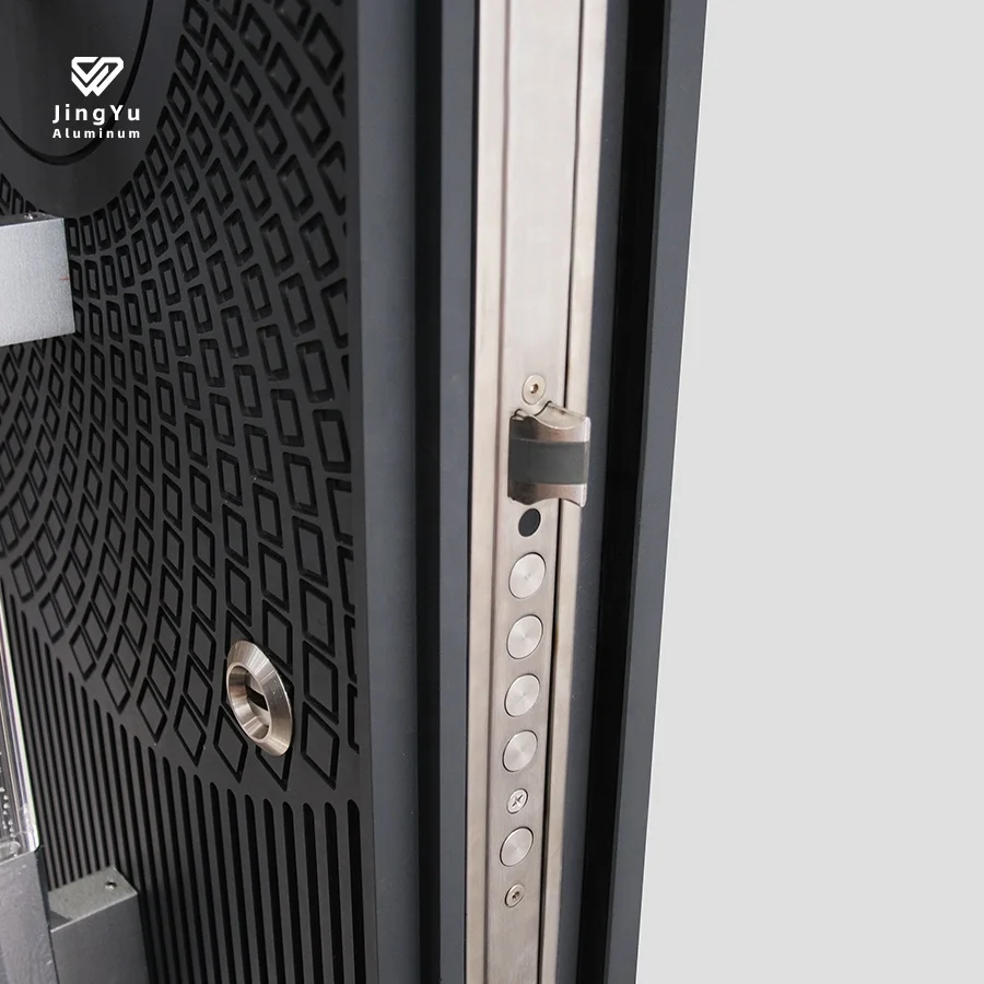 Arched house american entry villa wood picture handle main hotel entrance for indian homes front house iron door grill design