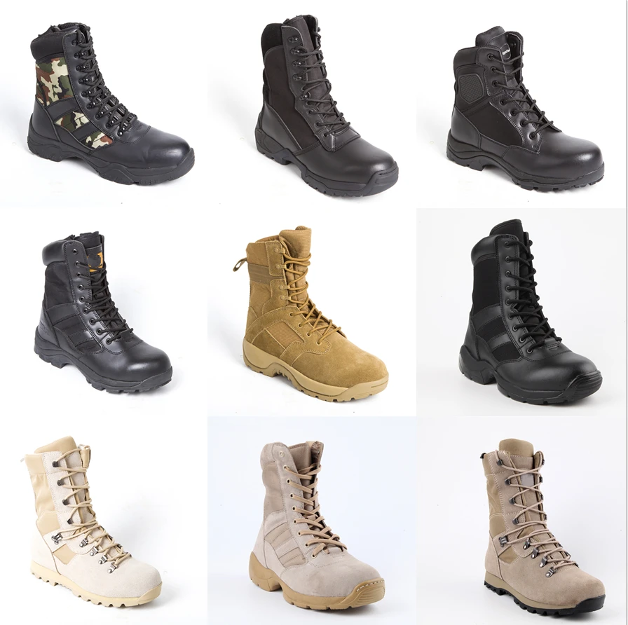 High 2 Military boots