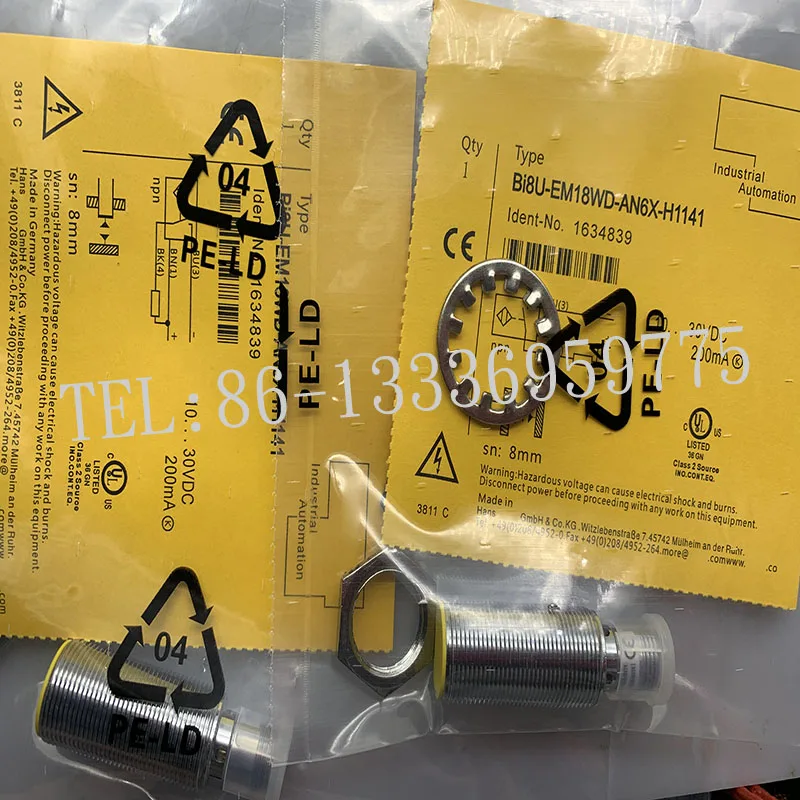 all-new quality guaranteed BI8U-EM18WD-AN6X-H1141/AP6X all-new inductive sensor