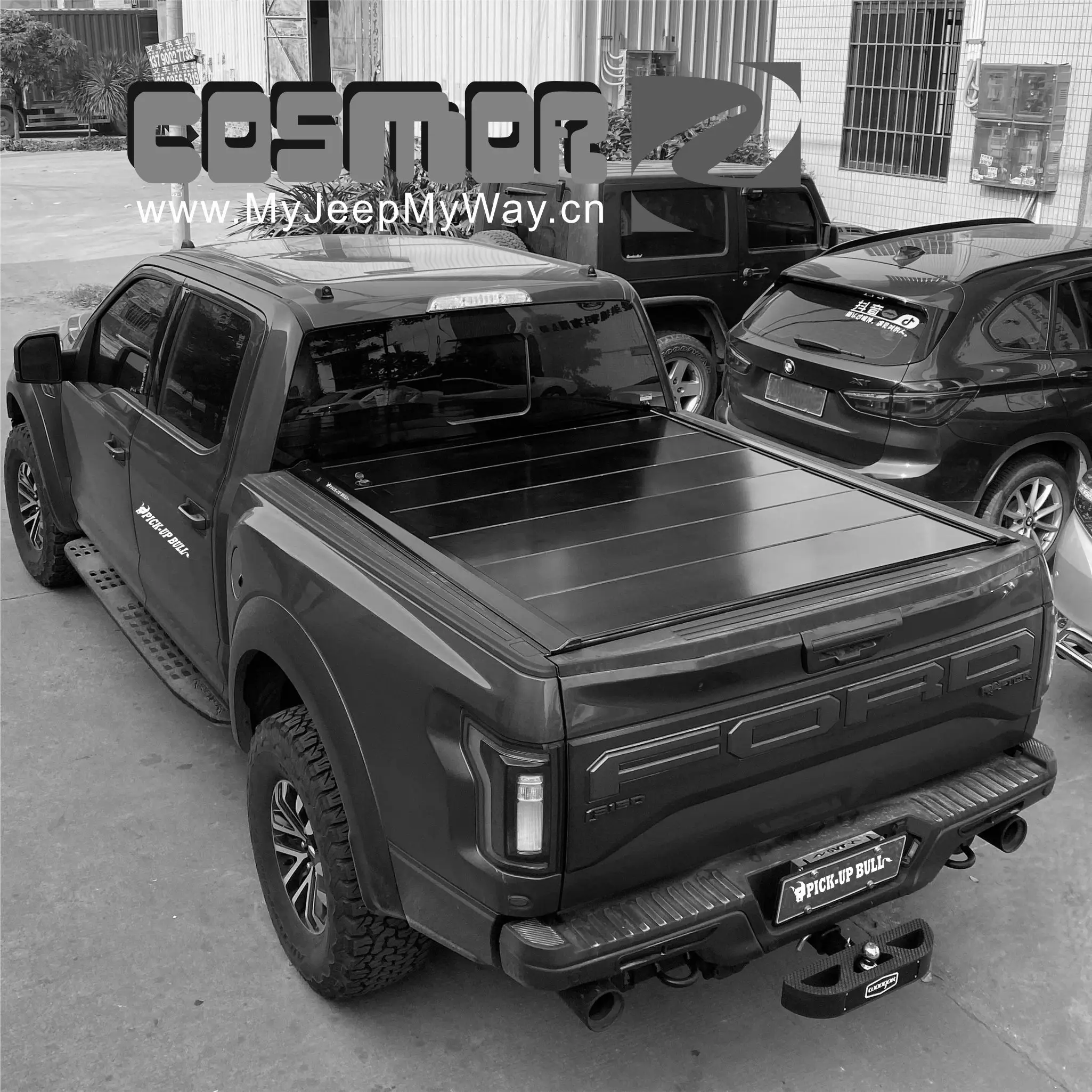  Выдвижные Чехлы для кузова из алюминия 6 накидок закрывающая ключи FordF150