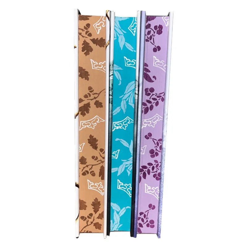 Printing Factory Custom Book Printing Services Hardcover Books with Painted Sprayed Edge Novel Book Printing