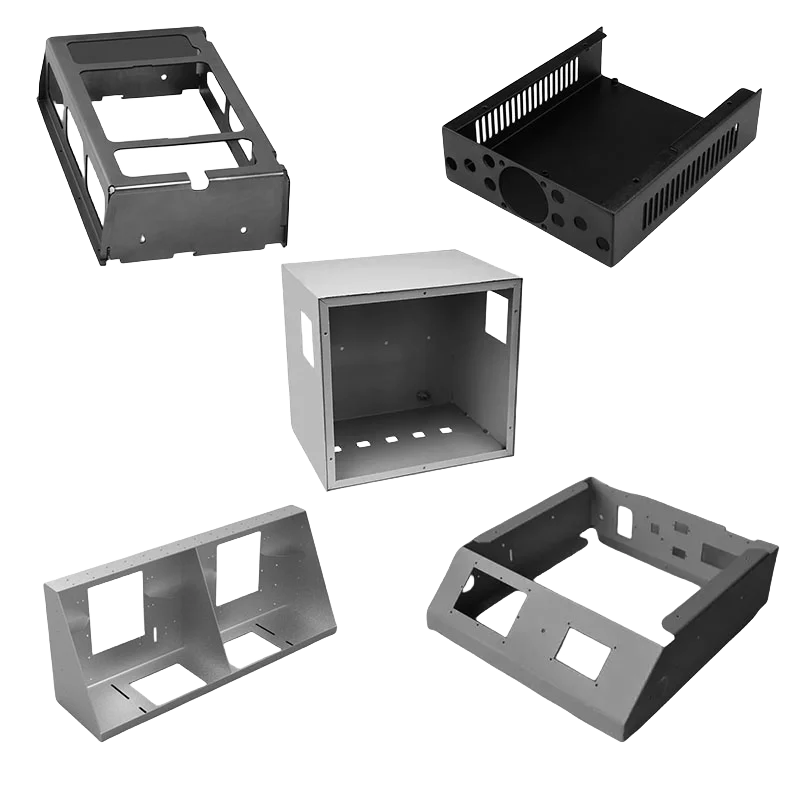Aluminum Enclosure Box Sheet Metal Manufacturing For Box Equipment Chassis Cabinet Custom Sheet Metal Parts Supplier