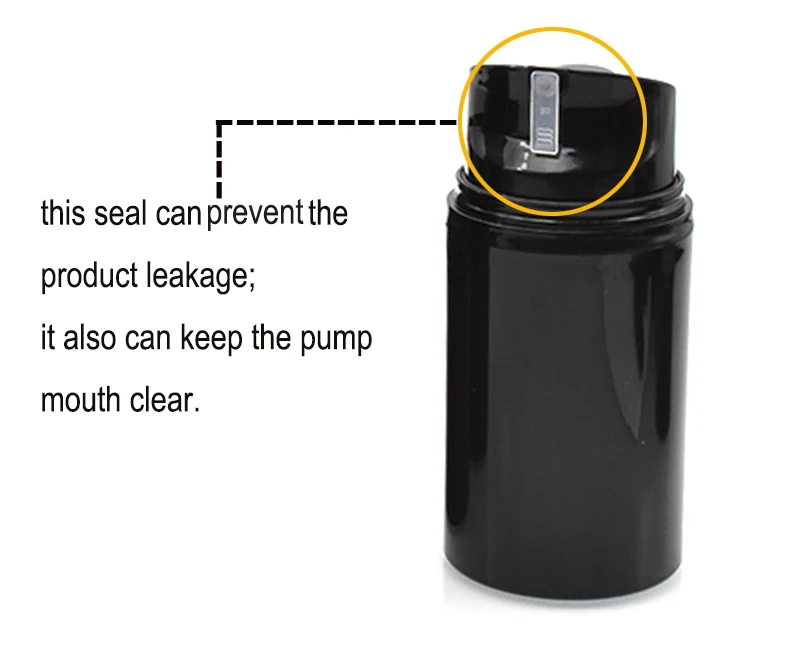 High quality 30ml 50ml 80ml 100ml vacuum pump plastic bottle for lotion cosmetic packaging PP pump bottle